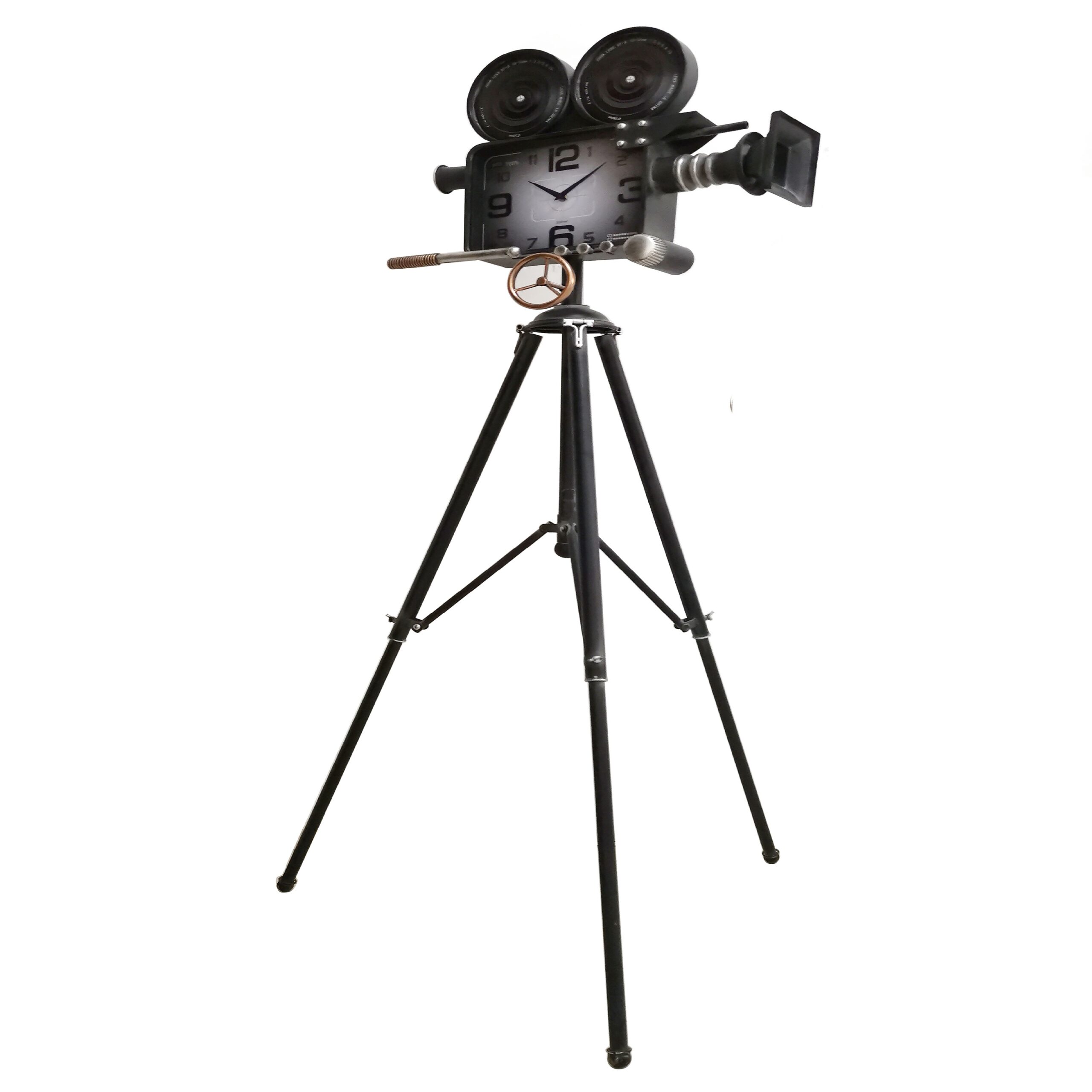 Vintage Movie Camera Clock - Image 6