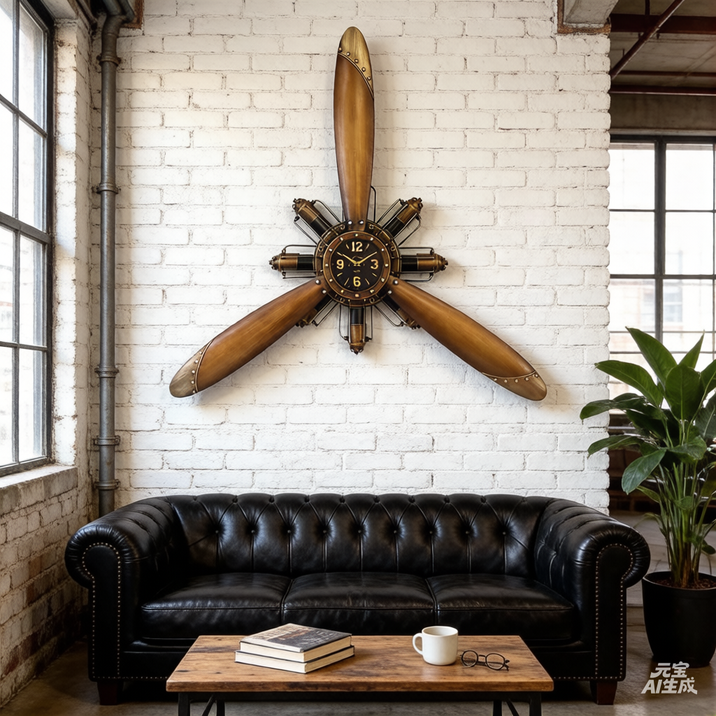 AeroSpin Wall Clock – Propeller Edition - Image 2