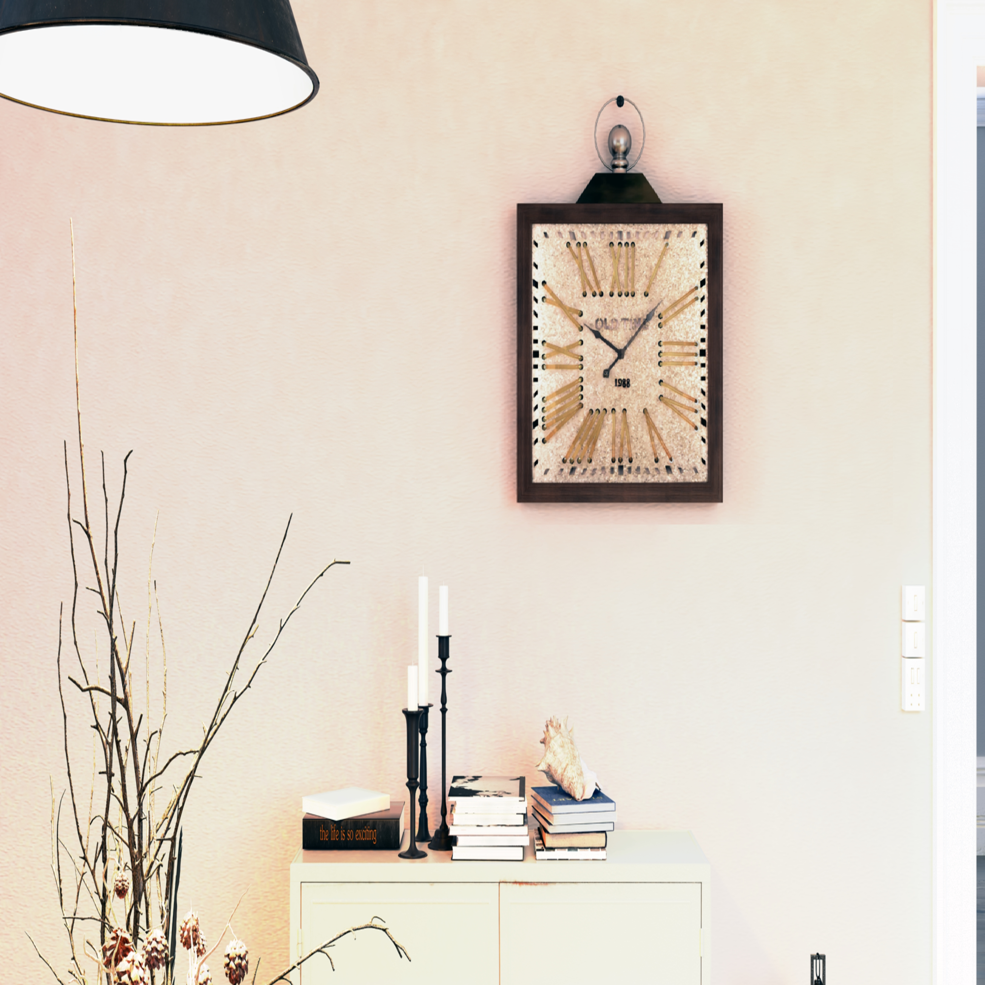 Antique Epoch Wall Clock