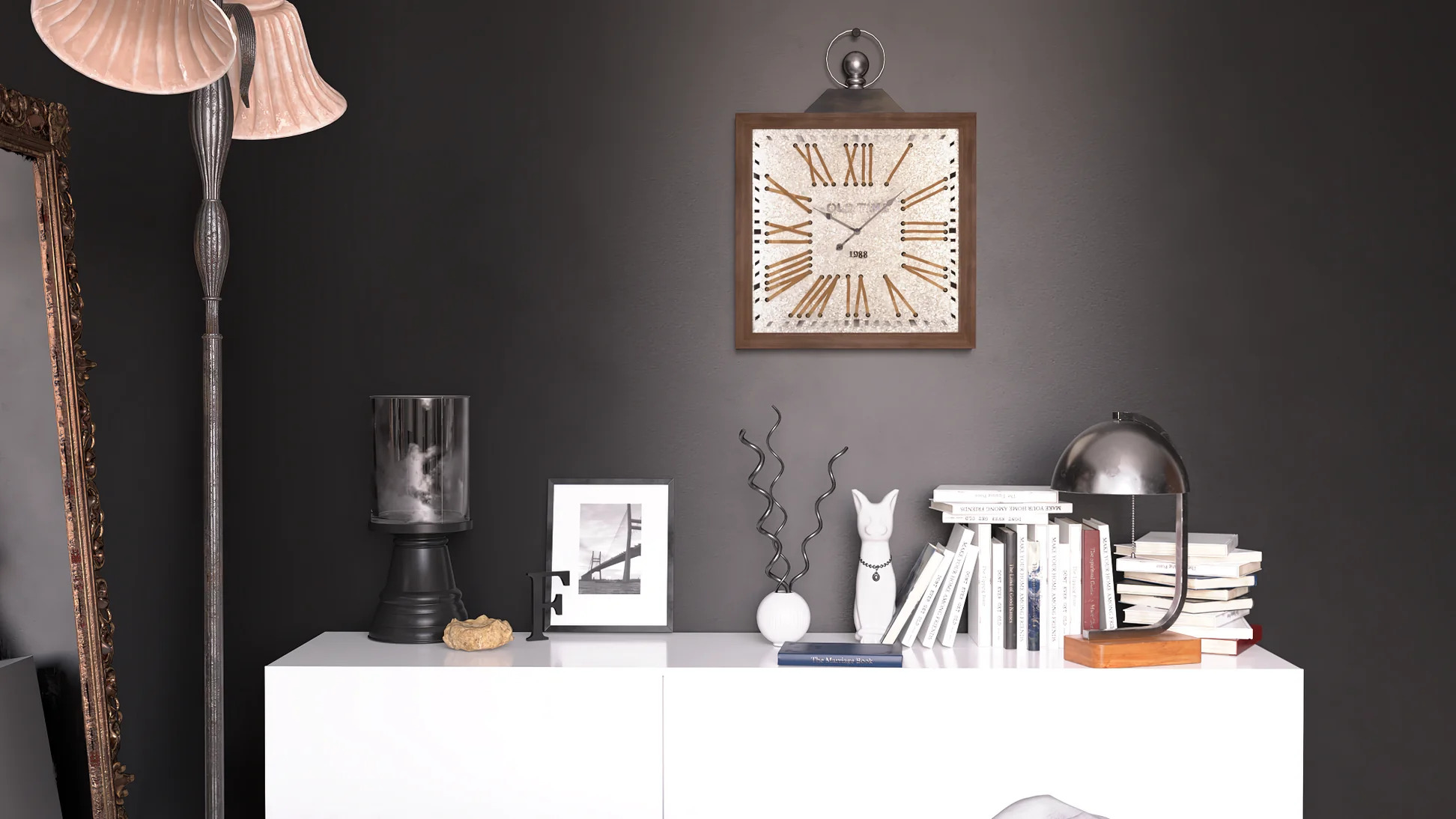 Antique Epoch Wall Clock - Image 2