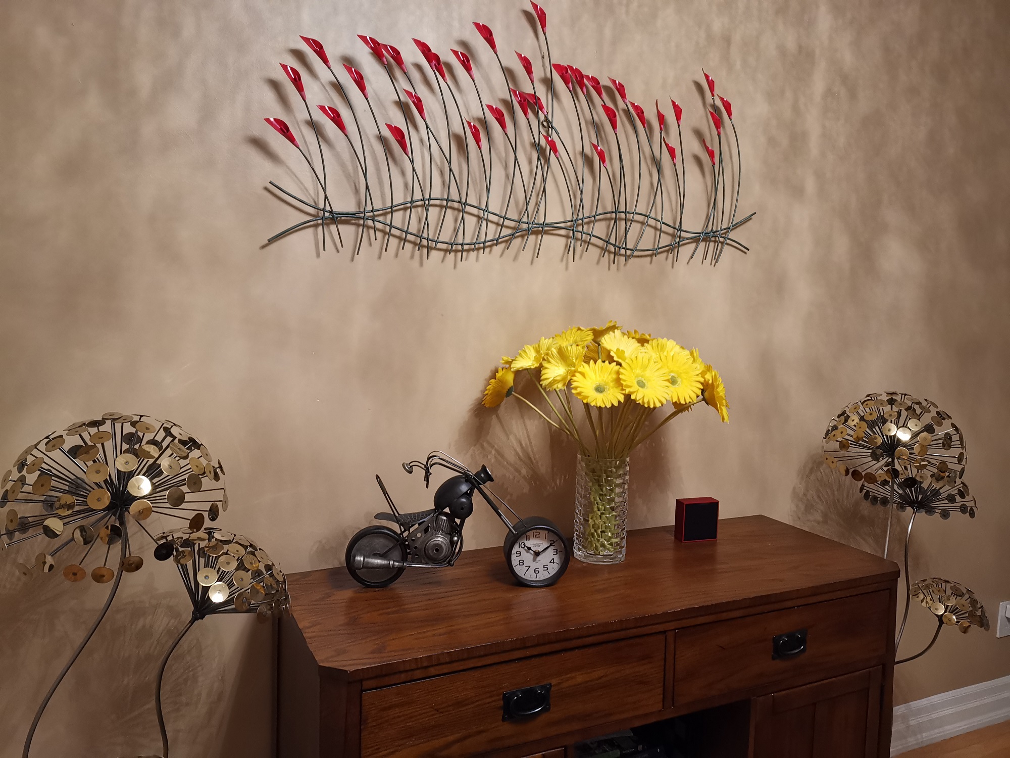 Motorcycle Table or Wall Clock - Image 6