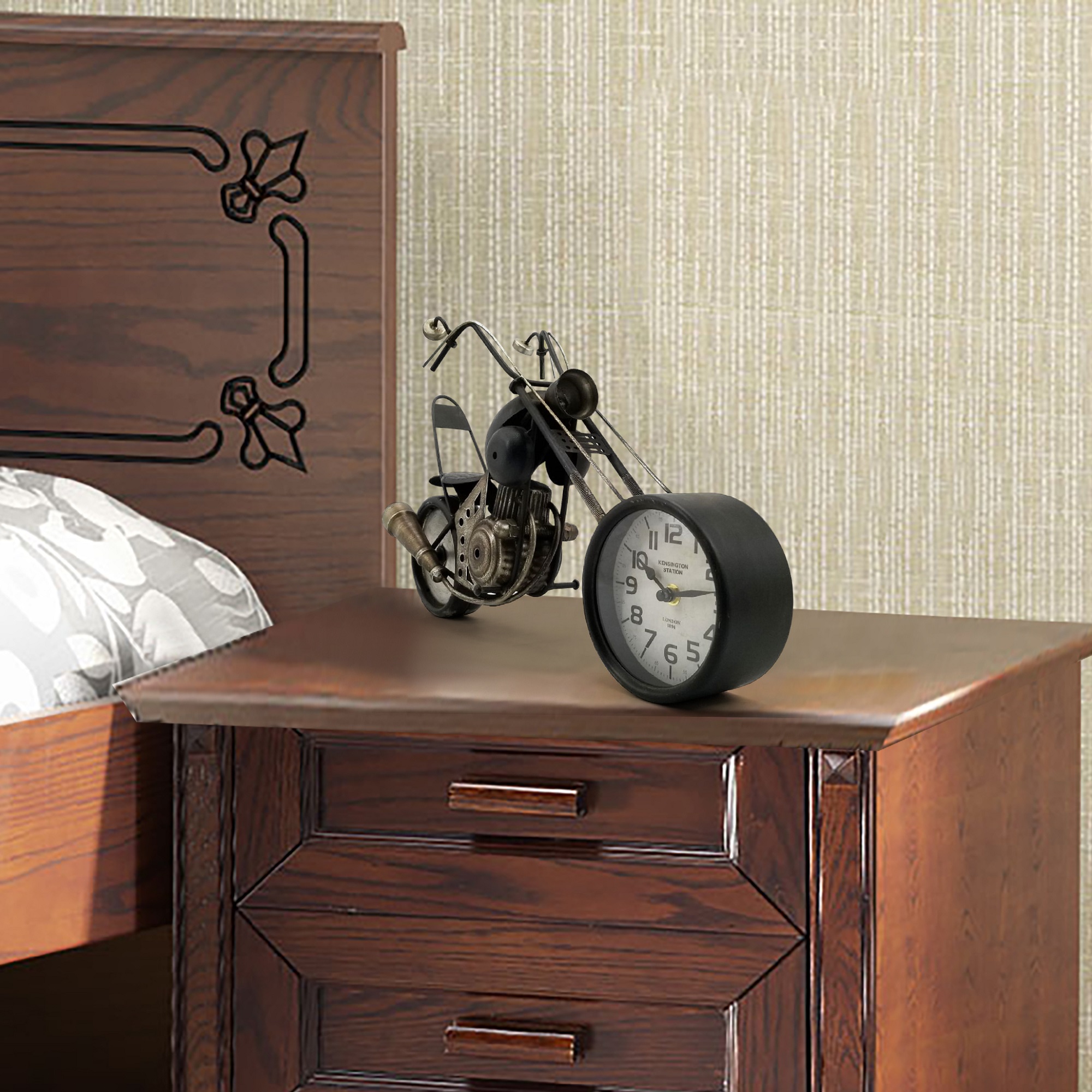 Motorcycle Table or Wall Clock - Image 4