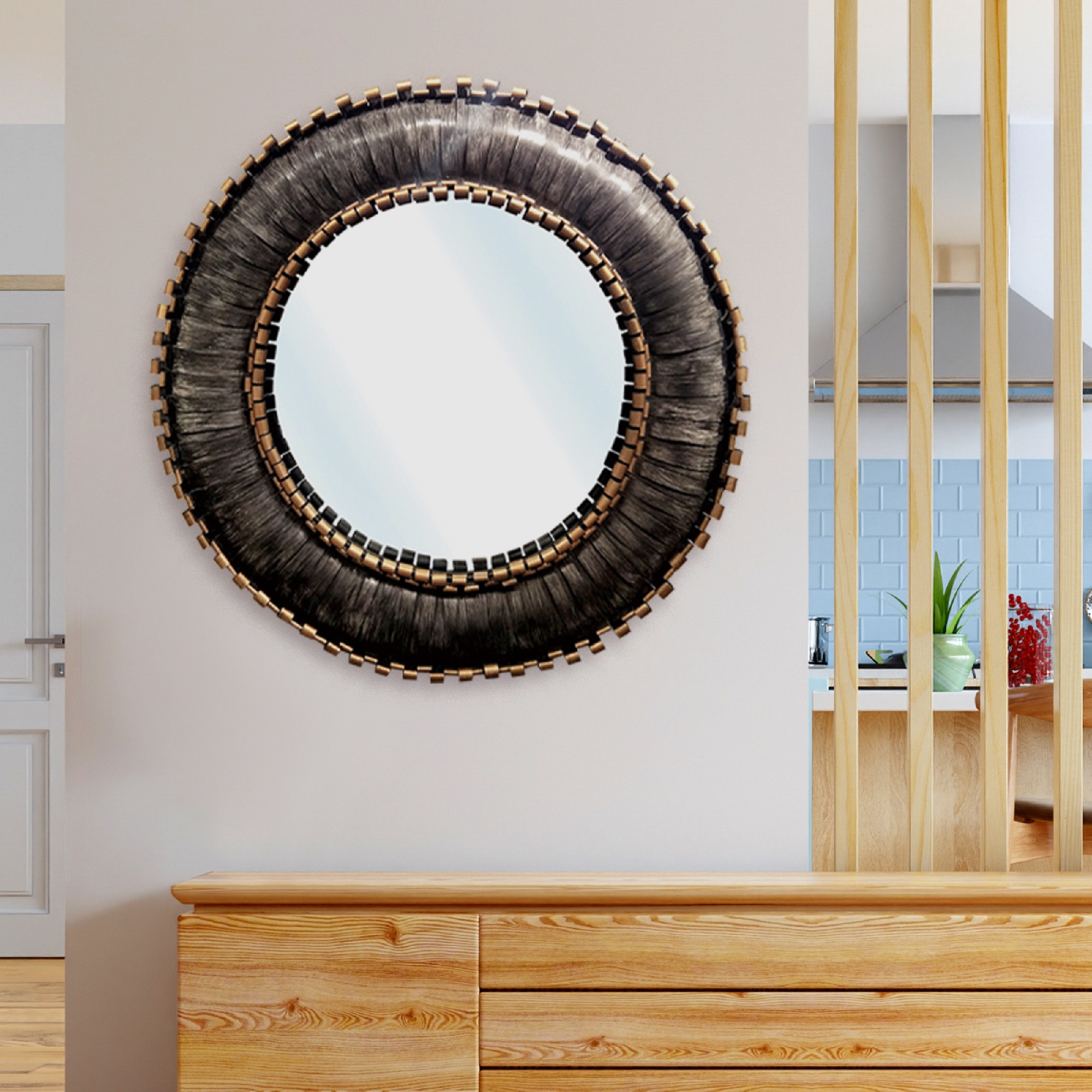 Gradient Metal Chain Mirror - Image 5