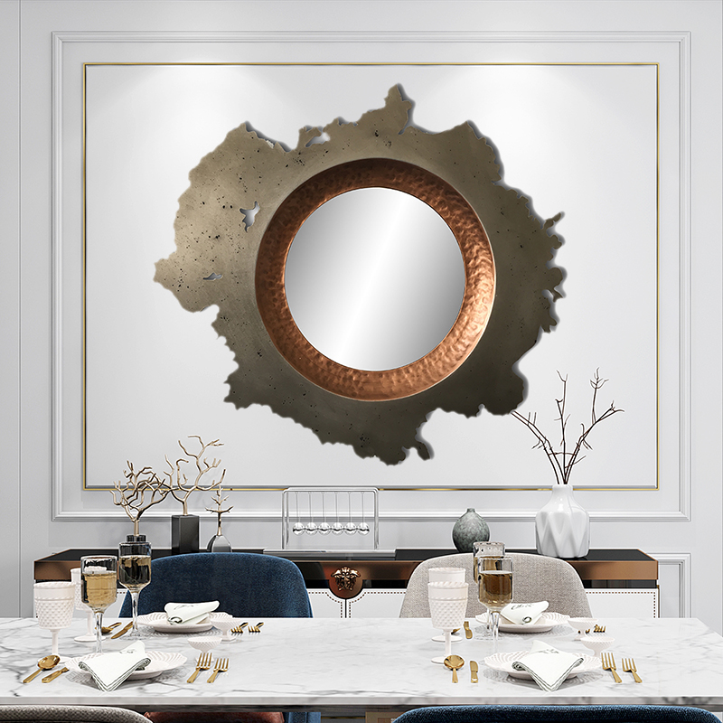 decorative metal mirror - Image 6