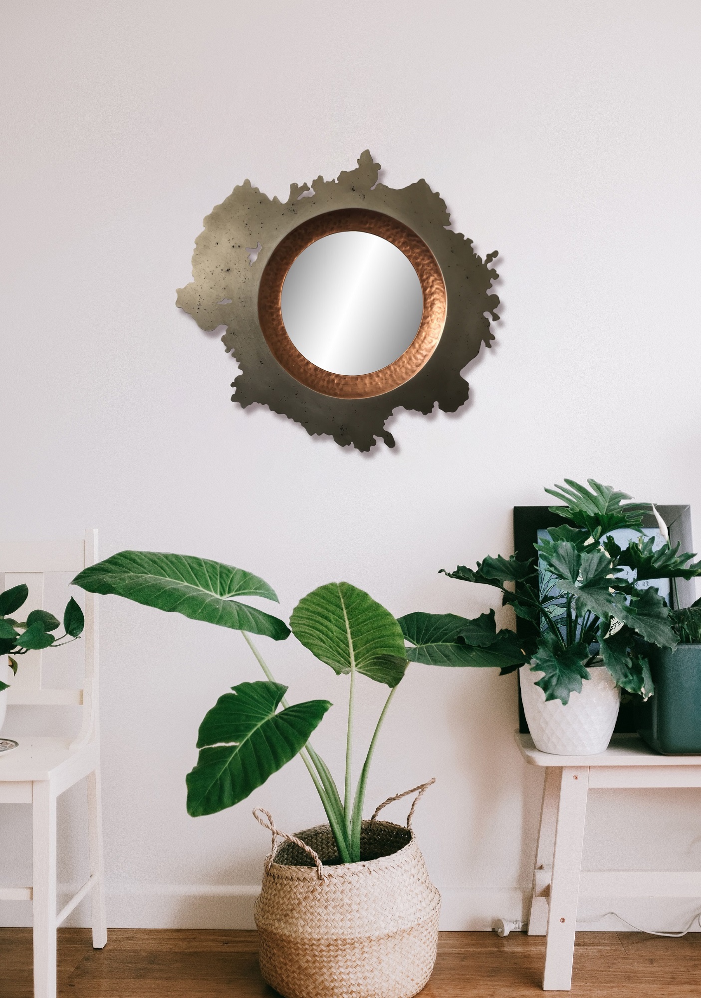 decorative metal mirror - Image 5