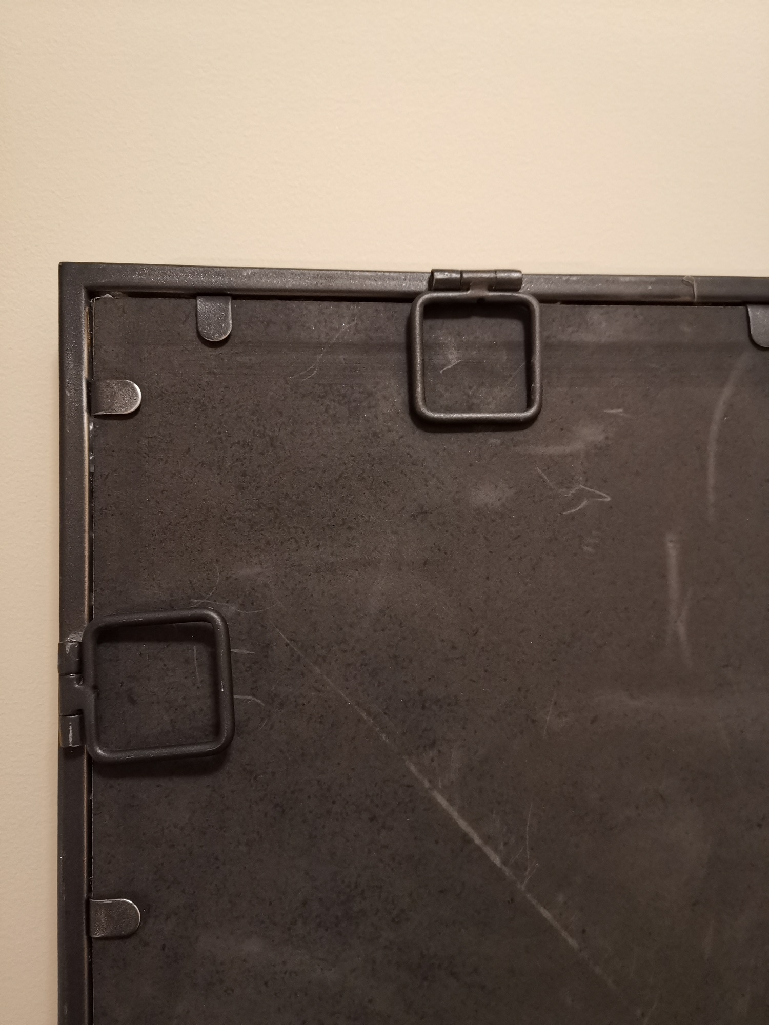 metal wall or floor mirror - Image 8