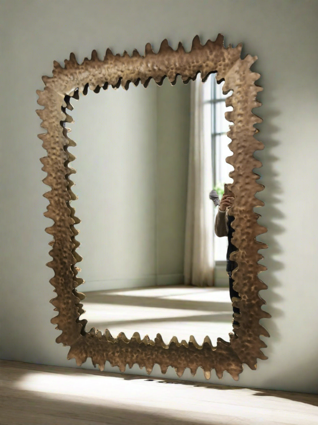 Metal Frame Wall Mirror - Image 9