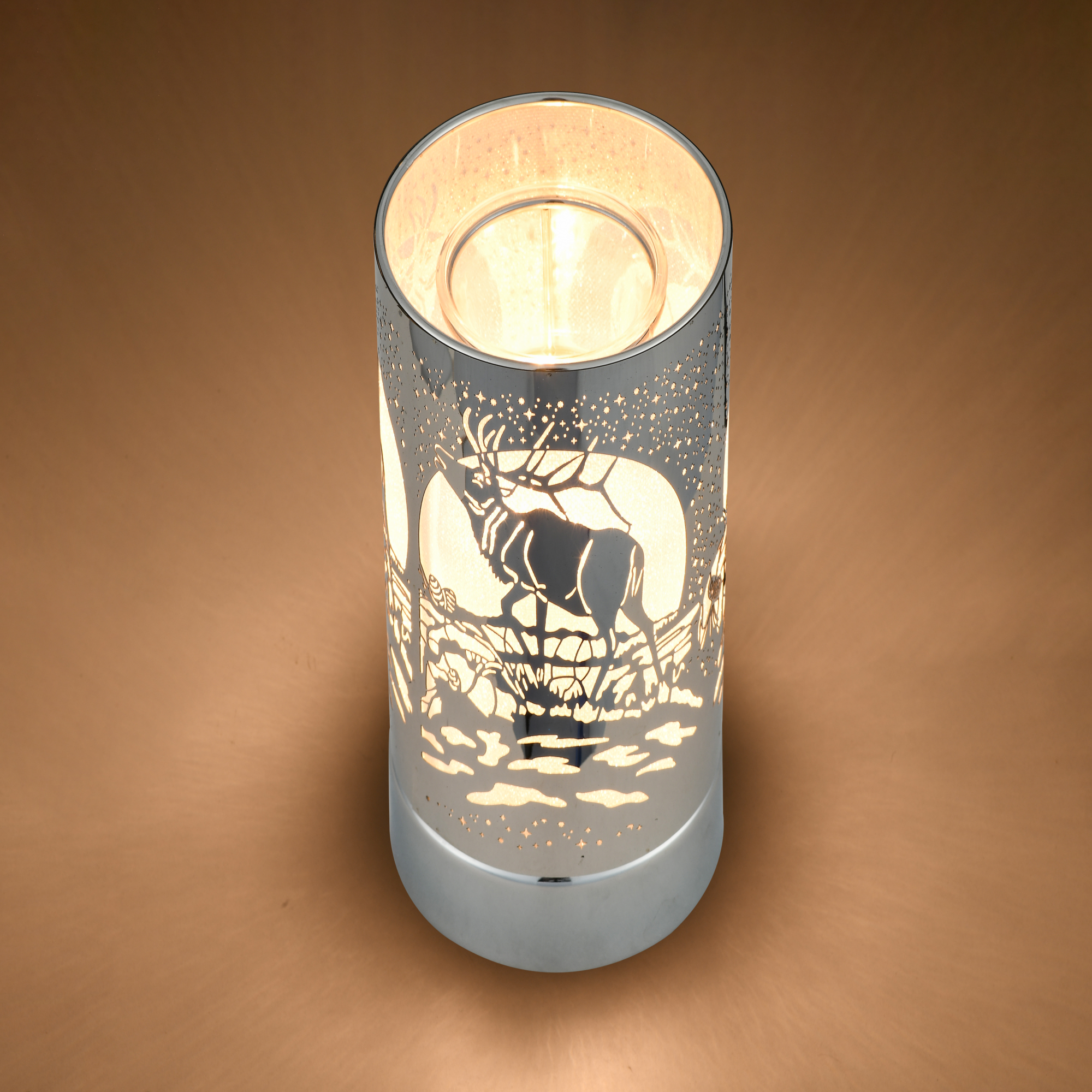 Touch lamp/Oil burner/Wax warmer- Silver Elk - Image 7