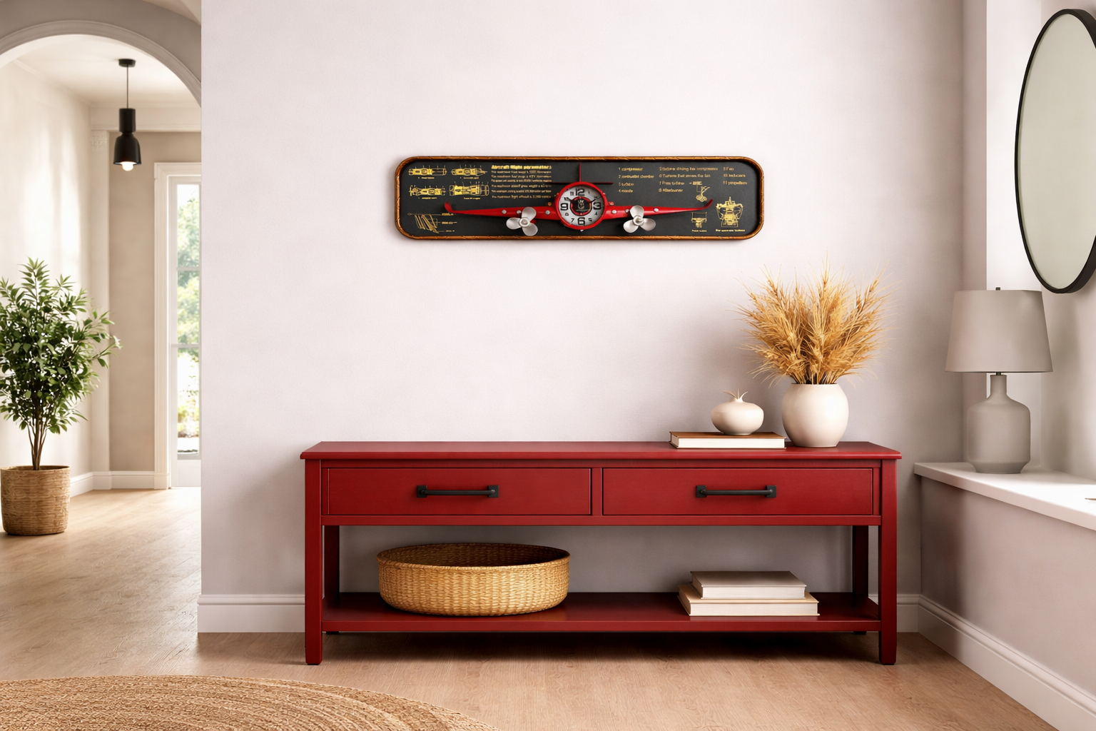 Vintage Aircraft Propeller Wall Clock - Image 3