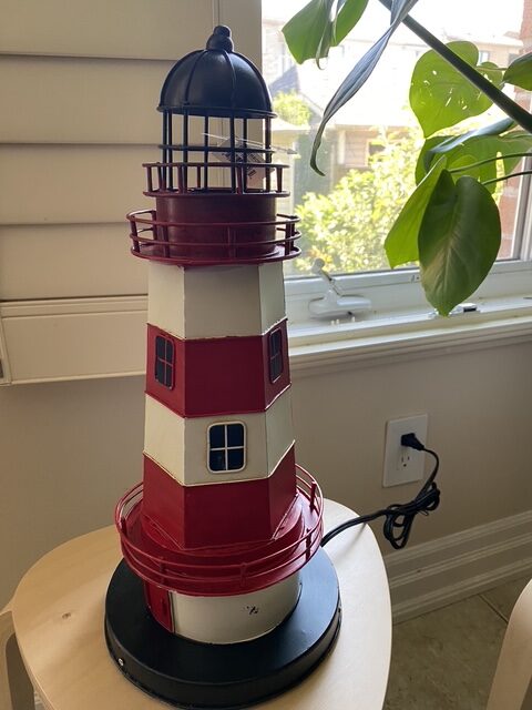 Coastal Beacon Touch Lighthouse Lamp - Image 2